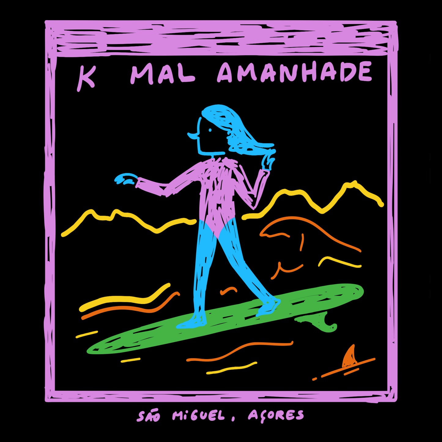T-shirt K Mal Amanhade
